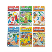 Water WOW! 6-Pack – Animals, Vehicles, Alphabet, Numbers, Safari, Under the Sea B8