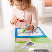 Water Wow! Animal Antics Deluxe Water-Reveal Pad - On the Go Travel Activity K2