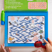 Water Wow! Animal Antics Deluxe Water-Reveal Pad - On the Go Travel Activity K2