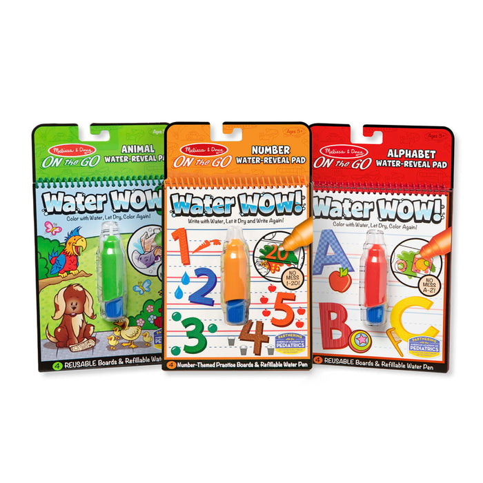 Water Wow Bundle - Animals, Alphabet & Numbers A2