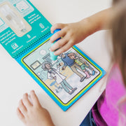 Water Wow! Occupations - Water Reveal Pad On the Go Travel Activity V8