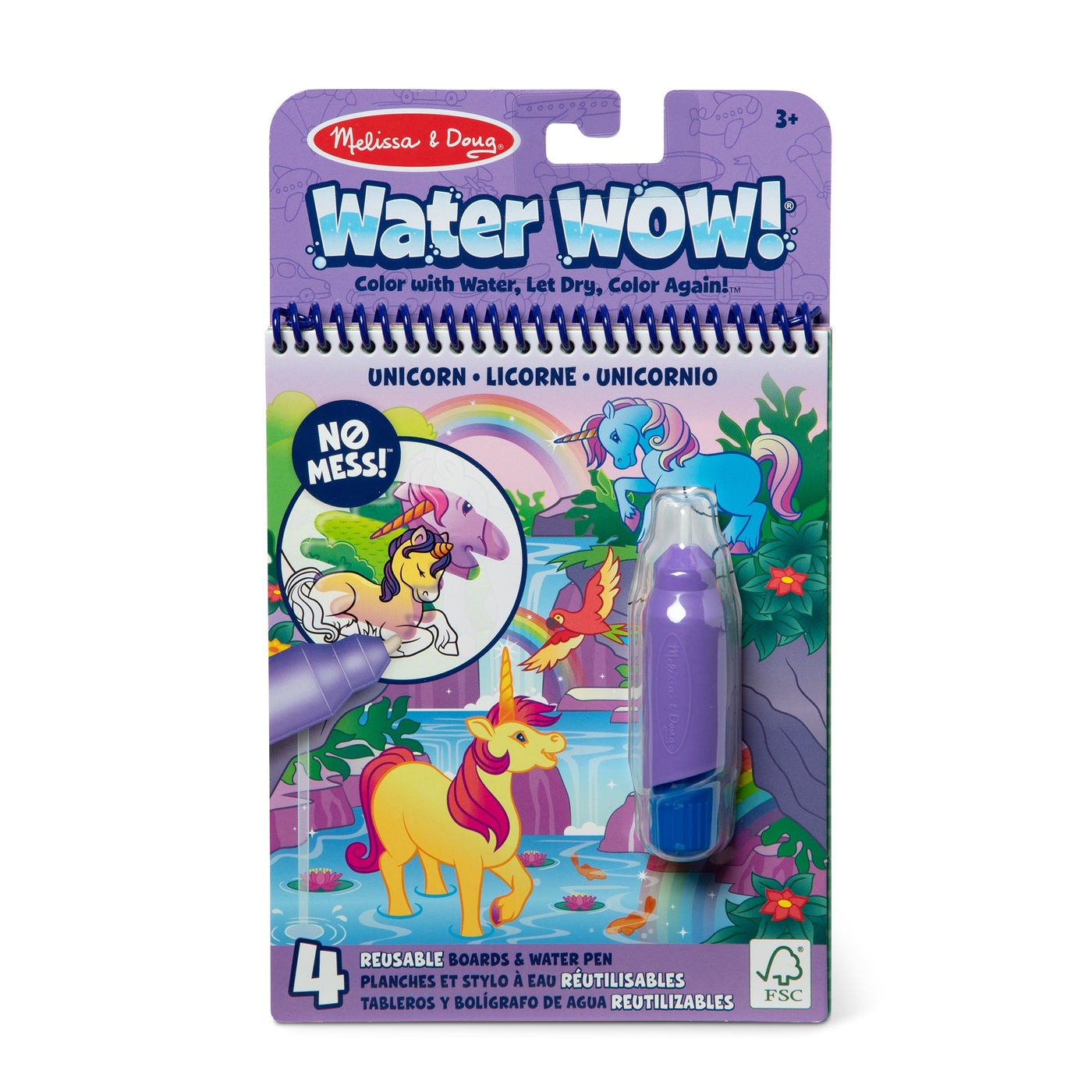 Water WOW! Water-Reveal Pad - Unicorn K6