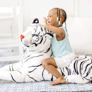 White Tiger Giant Stuffed Animal A1