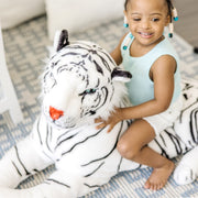 White Tiger Giant Stuffed Animal A1
