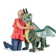 Winged Dragon Lifelike Plush Stuffed Animal Z0