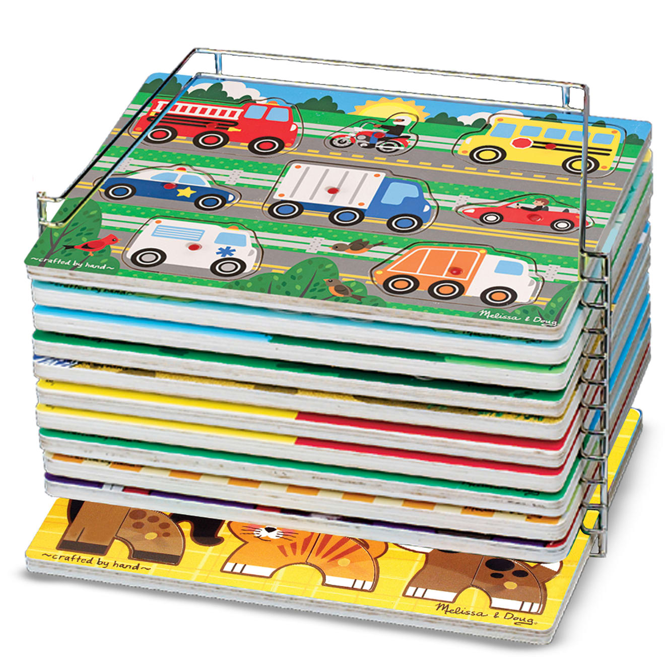 Wire Puzzle-Storage Rack O1