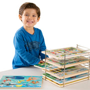 Wire Puzzle-Storage Rack O1