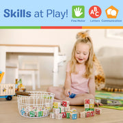 Wooden ABC/123 Blocks E4