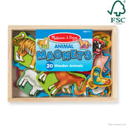 Wooden Animal Magnets Y2