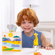 Wooden Animal Matching - Safari F2