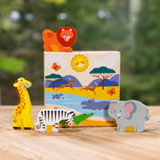 Wooden Animal Matching - Safari F2