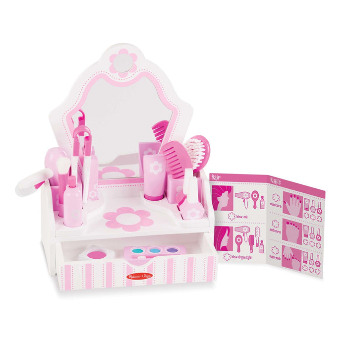 Wooden Beauty Salon Play Set K0