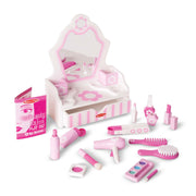 Wooden Beauty Salon Play Set K0
