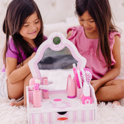 Wooden Beauty Salon Play Set K0