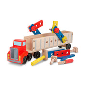 Wooden Big Rig Building Set M8