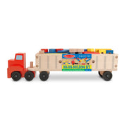 Wooden Big Rig Building Set M8