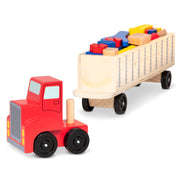 Wooden Big Rig Building Set M8