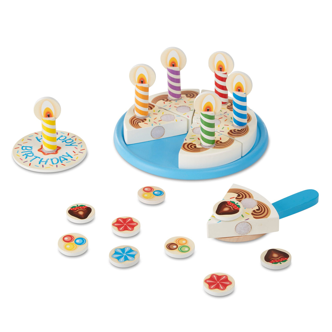 Wooden Birthday Cake Play Set C1