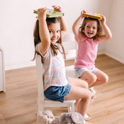 Wooden Chair Pair  - White P0