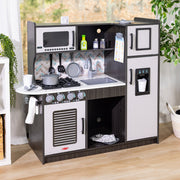 Wooden Chef's Kitchen - Charcoal D9