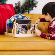 Wooden Christmas Nativity Set O8