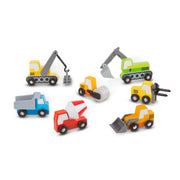 Wooden Construction Site Vehicles A6