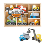 Wooden Construction Site Vehicles A6