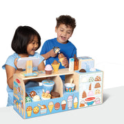 Wooden Cool Scoops Ice Creamery E0