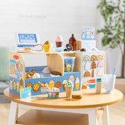 Wooden Cool Scoops Ice Creamery E0