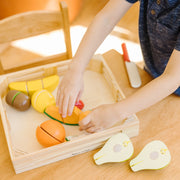 Wooden Cutting Fruit Play Food J9