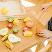 Wooden Cutting Fruit Play Food R5