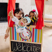 Wooden Deluxe Puppet Theater D8