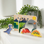 Wooden Dinosaurs Play Set B9