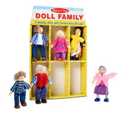 Wooden Doll Family T9