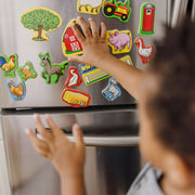 Wooden Farm Magnets I4