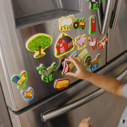 Wooden Farm Magnets I4