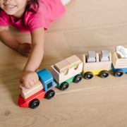 Wooden Farm Train O8