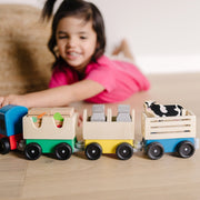 Wooden Farm Train O8
