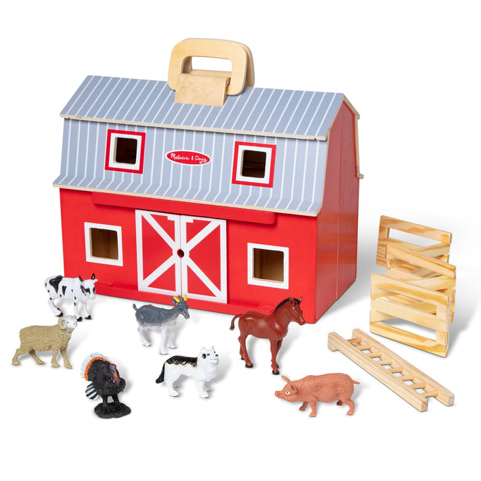 Wooden Fold & Go Barn V1