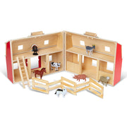 Wooden Fold & Go Barn V1