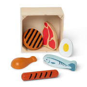Wooden Food Groups Play Set – Protein Q1