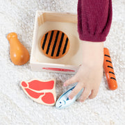 Wooden Food Groups Play Set – Protein Q1