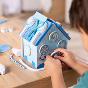 Wooden Gingerbread House Play Set – Winter Frost K0