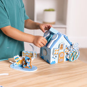 Wooden Gingerbread House Play Set – Winter Frost K0