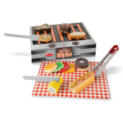 Wooden Grill & Serve BBQ Set U4