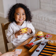Wooden Grill & Serve BBQ Set U4