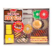 Wooden Grill & Serve BBQ Set U4