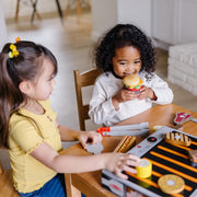 Wooden Grill & Serve BBQ Set U4