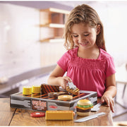 Wooden Grill & Serve BBQ Set U4