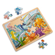 Wooden Jigsaw Puzzle - Under the Sea - 24 Pieces G1